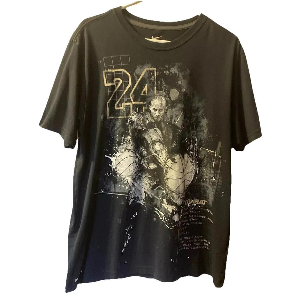 DriFit Kobe Bryant TShirt Mens L 24 Black Mamba Special Ops  Black
